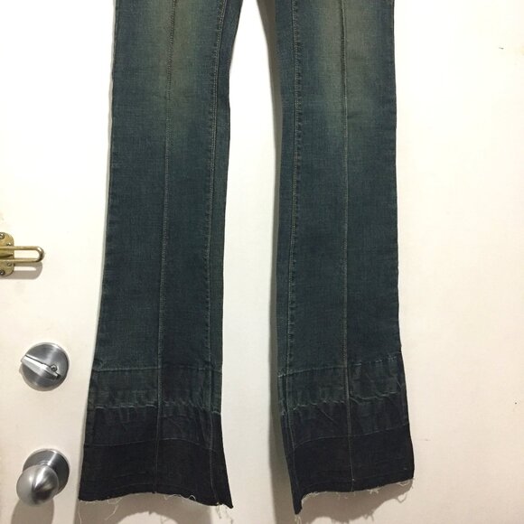 VINTAGE PARASUCO ERGONOMIC BOOT CUT JEANS SIZE 24 - Picture 7 of 13
